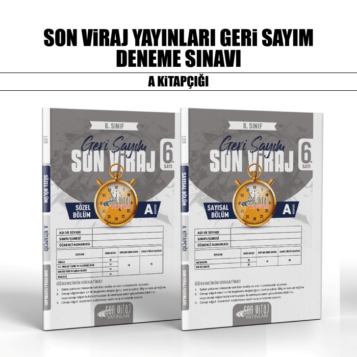 GERİ SAYIM SVİRAJ 08.SINIF DNM KLB SY/SZ 6-A -26